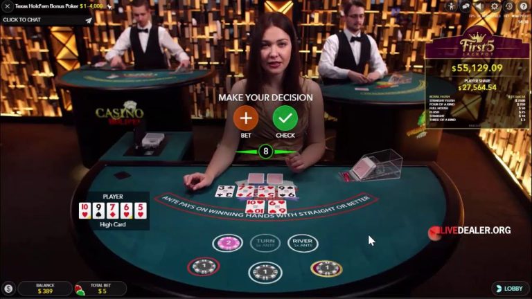 Live Casino Hold’em: Poker with a Live Twist